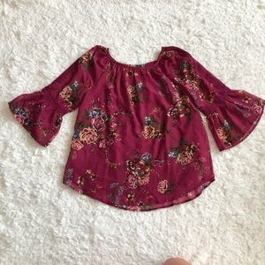Floral blouse (Youth Size)